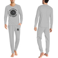 Thumbnail for In Thrust We Trust (Vol 2) men pajamas - Light Gray