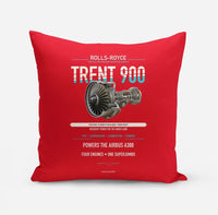 Thumbnail for TRENT 900 design on red pillow