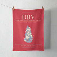 Thumbnail for Dubrovnik Ruer Boskovic Airport DBV - Karst Adriatic Stone Current - Red