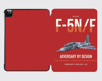 Thumbnail for F-5N F Adversary design on red ipad tablet case