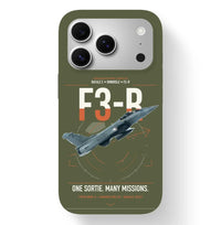 Thumbnail for Dassault Rafale C — F3-R standard design on green army magsafe iphone case, for iPhone 17 Pro
