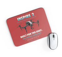 Thumbnail for DJI Inspire 2 design on red rectangle mouse pad