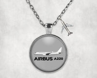 Thumbnail for Airbus A220 Necklace - view 7