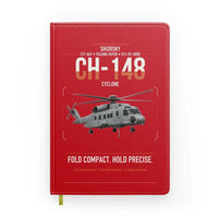 Thumbnail for Sikorsky CH-148 Cyclone design on red notebook