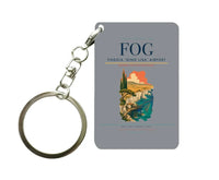 Thumbnail for Foggia 'Gino Lisa' Airport (FOG) design on gray key chain