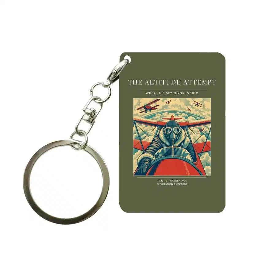 VINTAGE G4202 - The Altitude Attempt - Designed Key Chain design on greenarmy