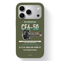 Thumbnail for CF6-50 Case design on green army iphone case