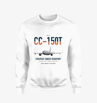 Thumbnail for Airbus CC-150T Polaris design on white sweatshirt