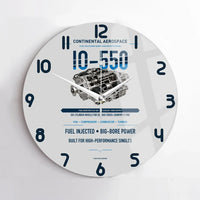 Thumbnail for IO-550 design on light gray no frame wall clock