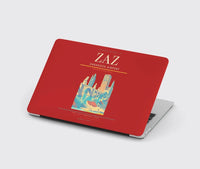 Thumbnail for Zaragoza Airport (ZAZ) design on red MacBook case