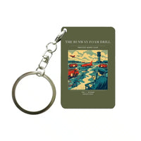 Thumbnail for VINTAGE G4461 - The Runway Foam Drill - Designed Key Chain design on greenarmy