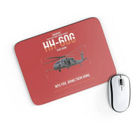 Thumbnail for Sikorsky HH-60G Pave Hawk design on red rectangle mouse pad