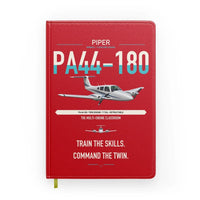 Thumbnail for Piper PA-44-180 Seminole design on red notebook