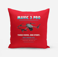 Thumbnail for DJI Mavic 3 Pro design on red pillow