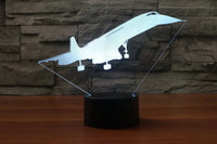 Thumbnail for Customisable Concorde 3D Lamp - view 8