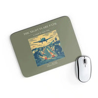 Thumbnail for VINTAGE G4525 - The Night Flare Path - Designed Mouse Pads design on greenarmy rectangle