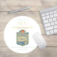 Thumbnail for Houari Boumediene Airport ALG Mouse-Pad Round - White