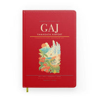 Thumbnail for Yamagata Airport (GAJ) design on red notebook