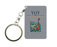 Thumbnail for Sydney–J.A. Douglas McCurdy Airport (YQY) design on gray key chain