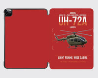 Thumbnail for Airbus UH-72A Lakota design on red ipad tablet case