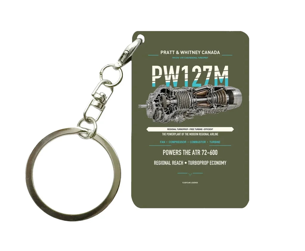 PW127M Key Chain design on green army key chain