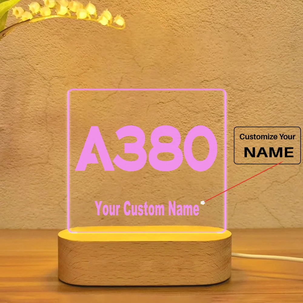 Customisable Airbus A380 Lamp - view 7