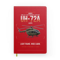 Thumbnail for Airbus UH-72A Lakota design on red notebook