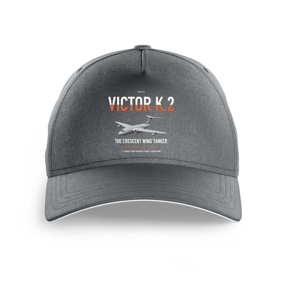 Handley Page Victor K.2 design on gray printed hat