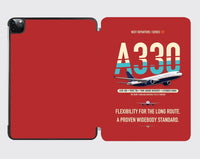 Thumbnail for Airbus A330-200 design on red ipad tablet case