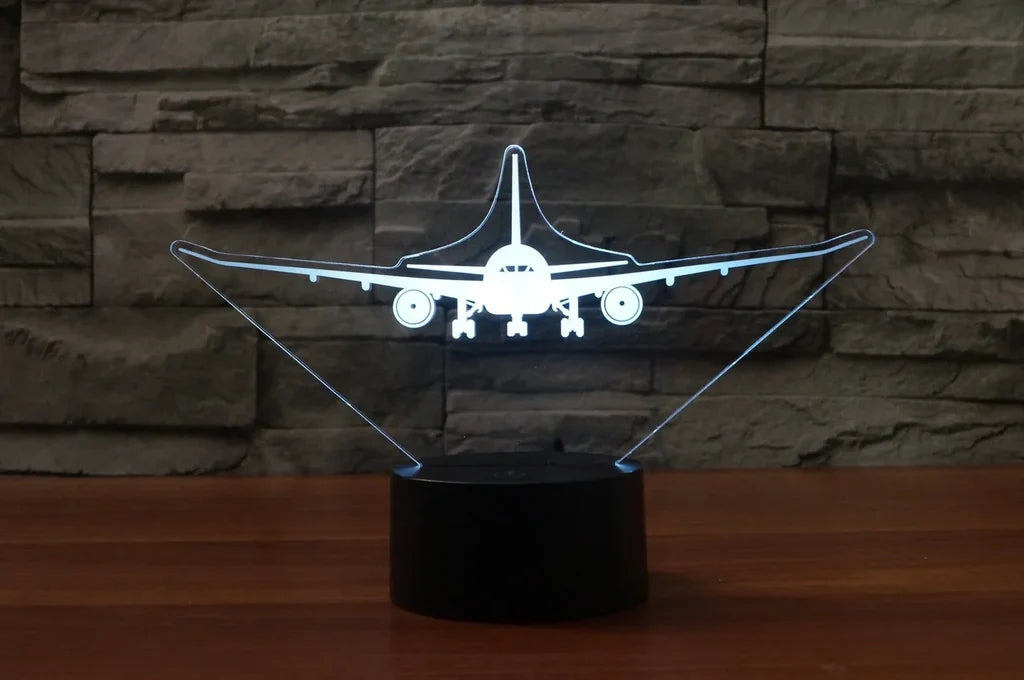 Customisable Boeing 787 3D Lamp - view 8