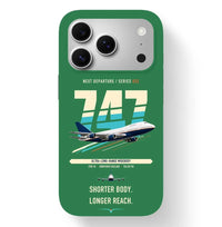 Thumbnail for Boeing 747SP design on green magsafe iphone case