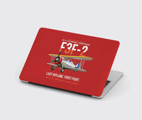 Thumbnail for F3F-2 Last Biplane First Fight design on red MacBook case