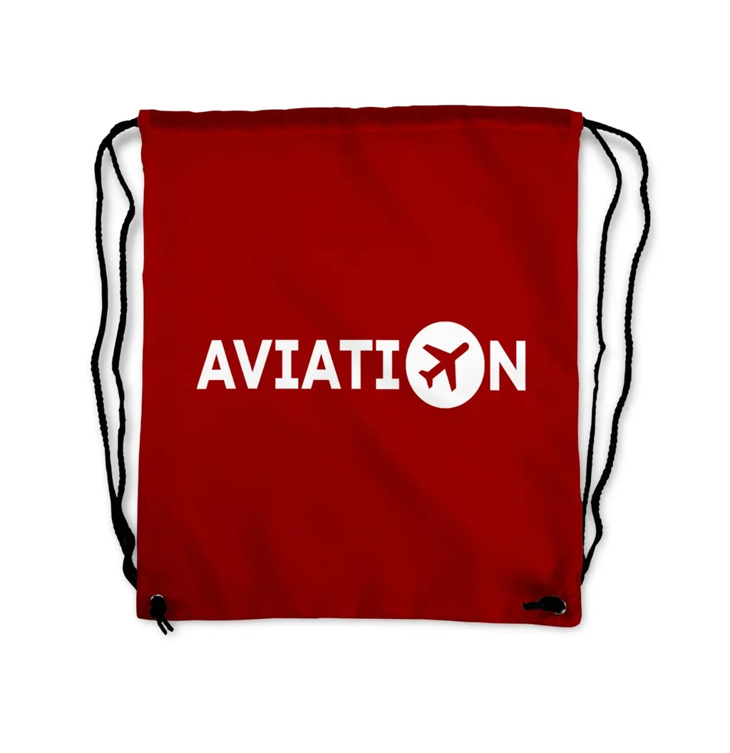 Aviation Drawstring Bag - view 7
