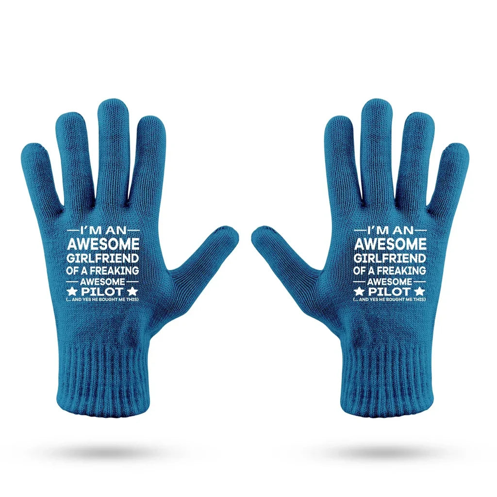 I am an Awesome Girlfriend Gloves - view 7