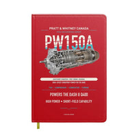 Thumbnail for PW150A design on red notebook