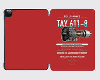 Thumbnail for TAY 611-8 design on red ipad tablet case