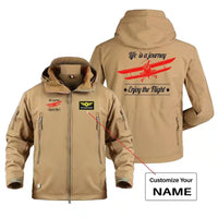 Thumbnail for Customisable Life is a journey Enjoy Jacket - view 7