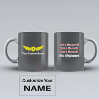 Thumbnail for Customisable I Fix Airplanes Mug - view 7