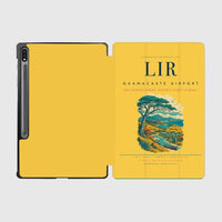 Thumbnail for Guanacaste Airport (LIR) design on yellow samsung tablet tablet case