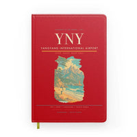 Thumbnail for Yangyang International Airport (YNY) design on red notebook