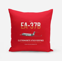 Thumbnail for EA-37B Compass Call design on red pillow