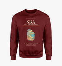 Thumbnail for Santa Barbara Airport SBA Sweatshirt - Wine Red