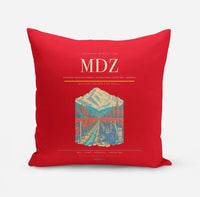 Thumbnail for Governor Francisco Gabrielli International Airport (MDZ) design on red pillow