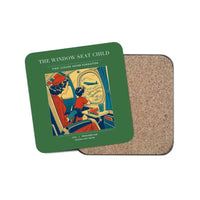 Thumbnail for The Window Seat Child - Designed Coasters design on green 1-piece