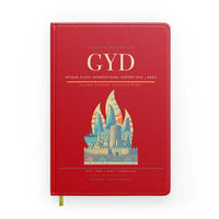 Thumbnail for Heydar Aliyev International Airport (GYD) design on red notebook