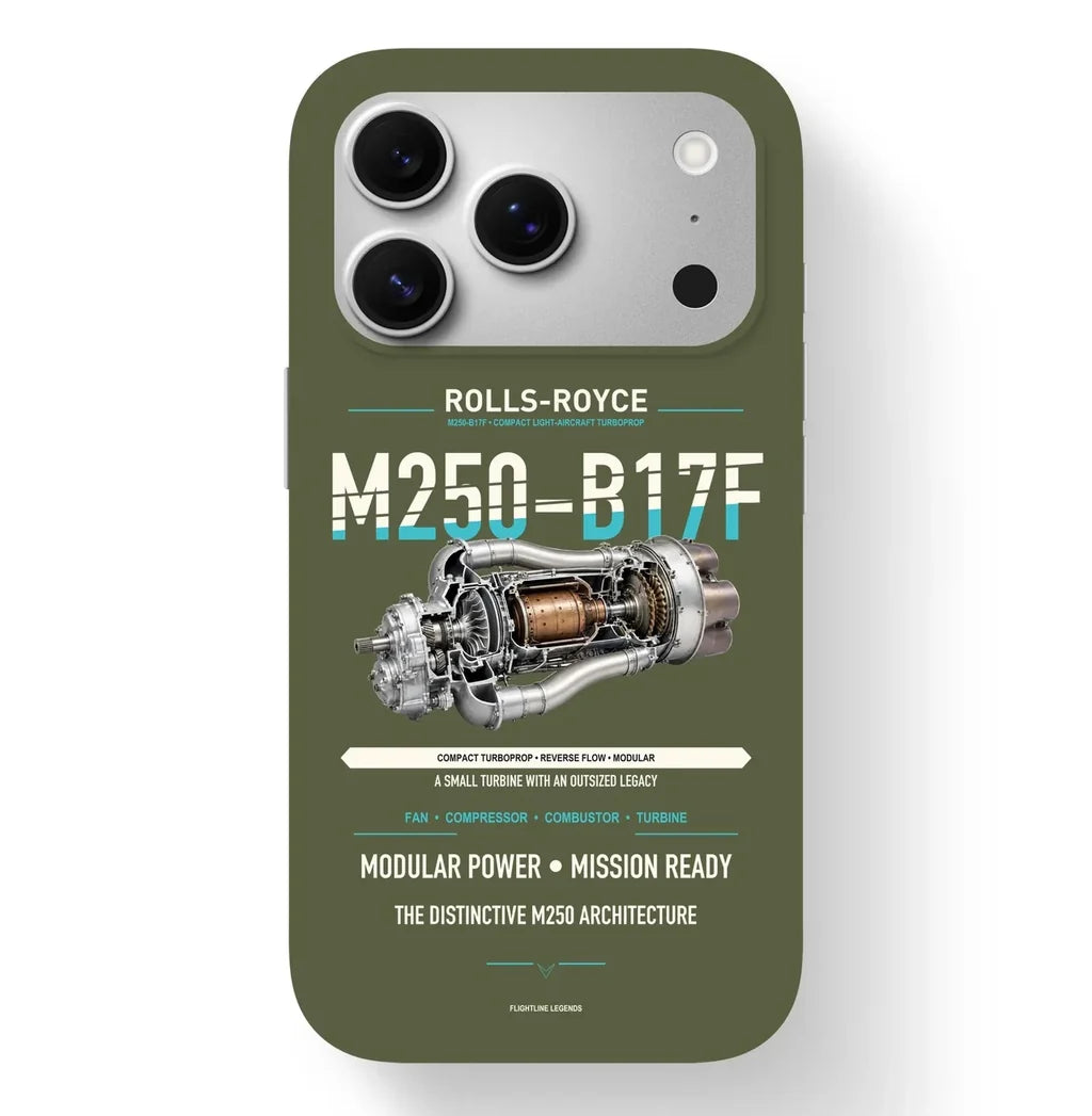 M250-B17F Case design on green army iphone case