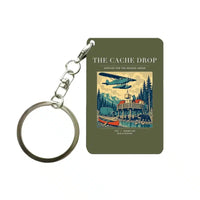Thumbnail for VINTAGE G4283 - The Cache Drop - Designed Key Chain design on greenarmy