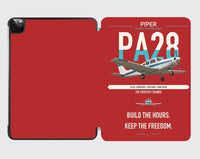 Thumbnail for Piper PA-28 Cherokee design on red ipad tablet case