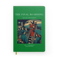 Thumbnail for VINTAGE G4102 - The Final Boarding - Designed Notebooks design on green