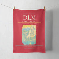 Thumbnail for Dalaman Airport (DLM) design on red towel